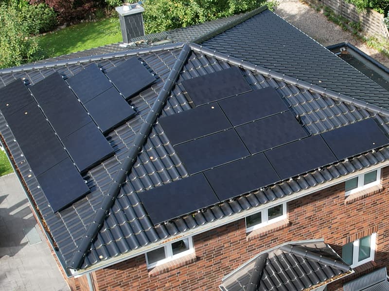 PV-Anlage auf Hausdach - Sunworkers Referenz
